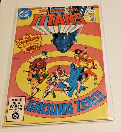 The New Teen Titans Comic Lot (3 comics) Cyborg's Origins 1st Blackfire Cameo - Picture 4 of 12