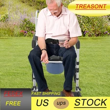 Floorstanding Heavy Duty Foldable Shower Rolling Chair With Wheels 60*52*117cm