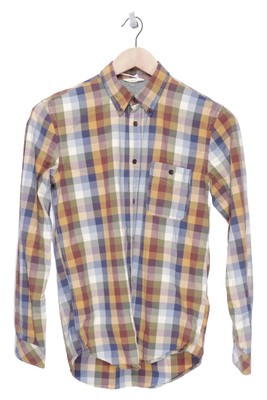 NN.07 Herren Freizeithemd Kariert Langarm Größe 46/S Mehrfarbig Casual