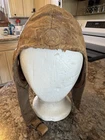 Japanese Imperial Army Leather Pilot Aviation Summer cap Military 5-star WW2