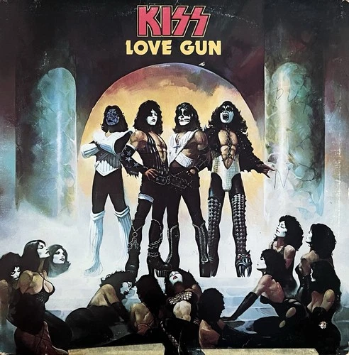 Kiss – Love Gun- LP- original 1977- Casablanca – NBLP 7057-V-1st Canada Pressing