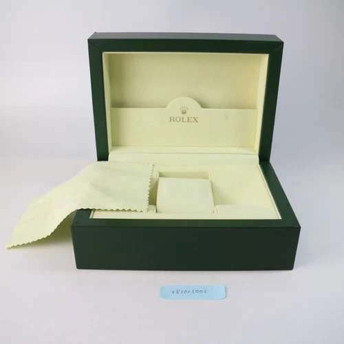 Rolex Watch Box Case 31.00.04 Wave Medium Green Genuine r81021002