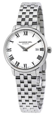 Raymond Weil Toccata Stainless Steel White Dial Womens Watch 5988-ST-00300