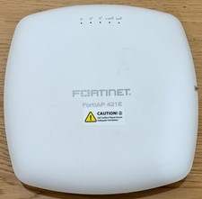 Fortinet FortiAP 421E FAP-421E-A 802.11ac Wave 2 Access Point Factory Reset