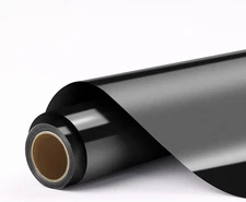 Black Permanent Vinyl, 12" x 11 FT 11FT Classic, Glossy 