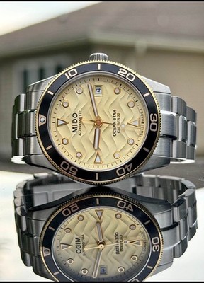 Mido Ocean Star 39mm Champagne Dial M026.907.21.021.00 Box Papers