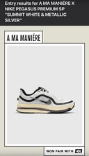A Ma Maniere Nike Pegasus Premium SP White Me...