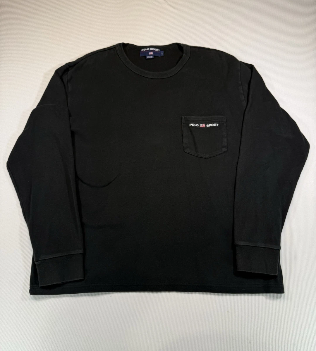 Polo Sport Black Crewneck Sweaters for Men for sale | eBay