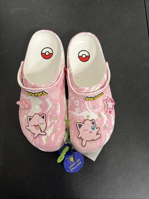 Crocs LE Pokémon Jigglypuff Classic Clog Light-Up Star M12  New No Box