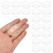 20 Pack Biconvex Lens, 42mm Dia. 75mm Focal Length Optical Lenses