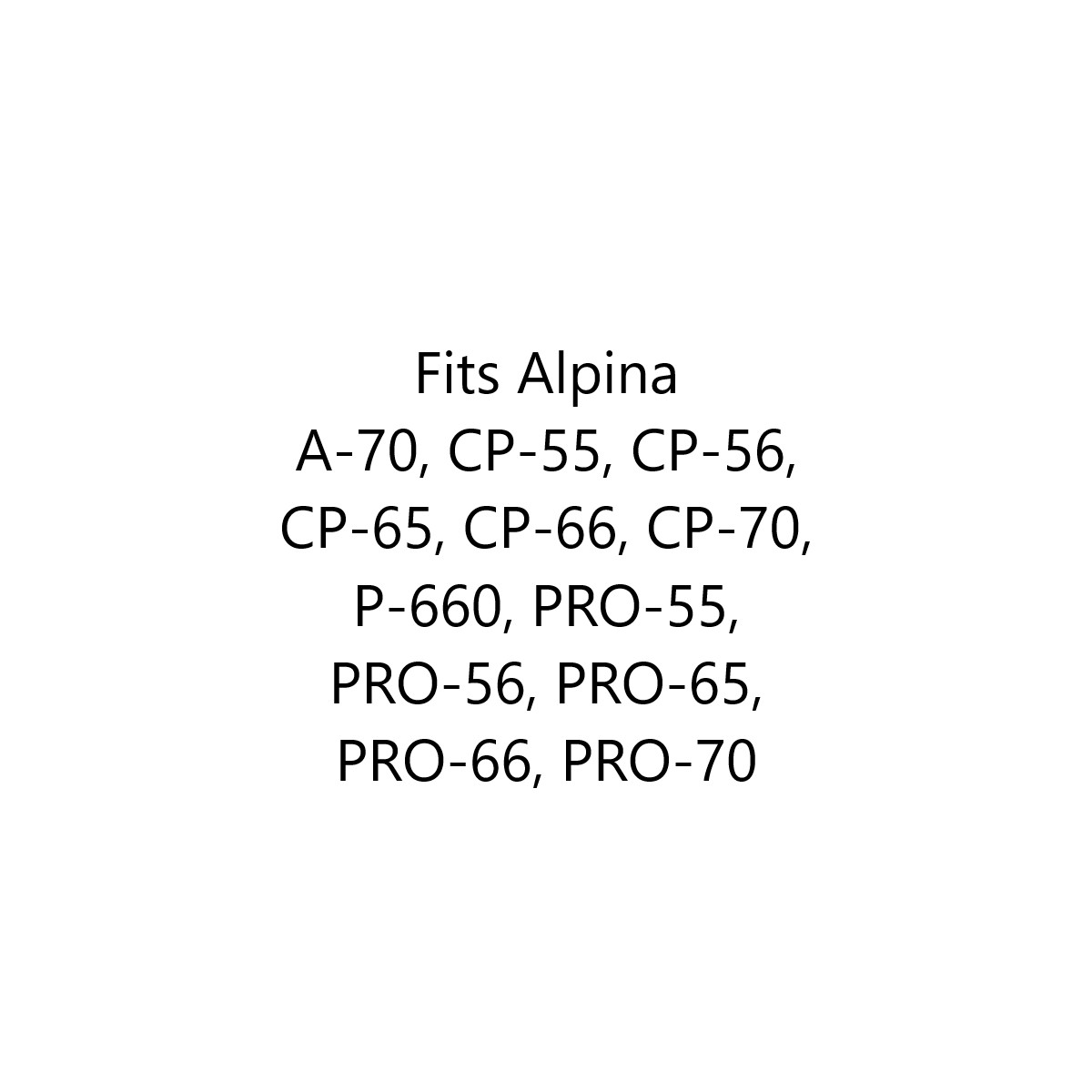 24" Bar and Full Chisel Chain For Alpina, Oregon 240RNDD196 / 72EXL081G