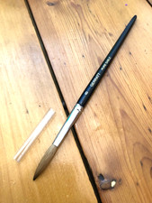 Pure Kolinsky Sable Rigger Pinsel - Größe 8