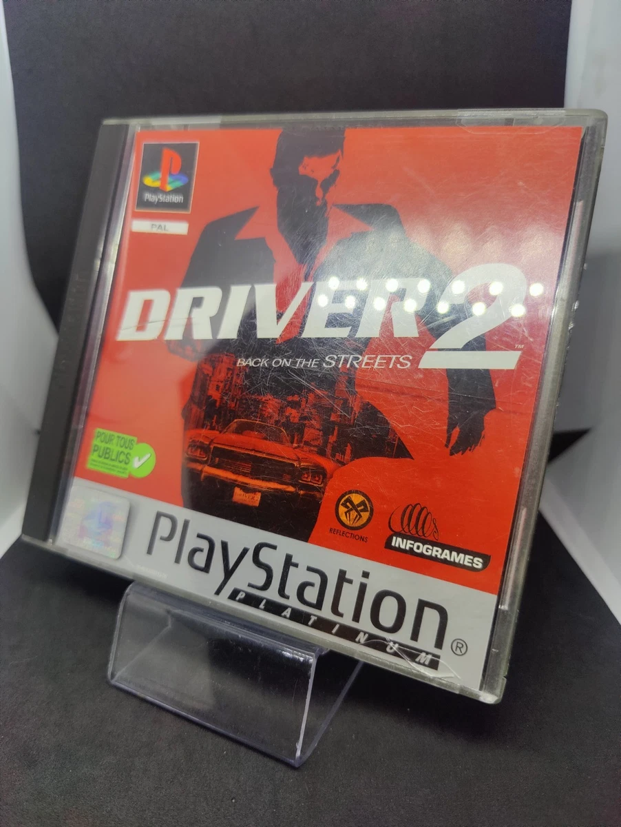 DRIVER 1 ET Driver 2 - Sony PlayStation 1 PS1 Version française EUR 6,50 - FR