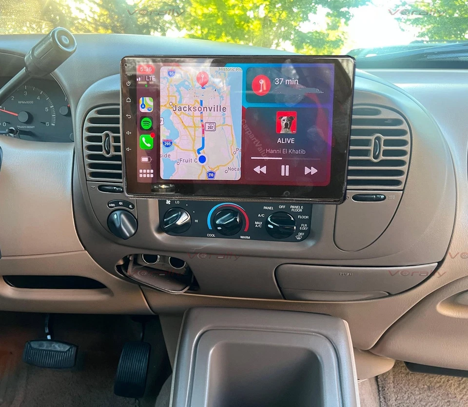 Radio estéreo GPS Apple Carplay de 10,1" para Ford Expedition 1998-2002 Android 13.0 Foto 4 de 4