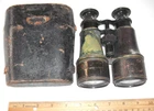 Original Civil War Union Officers Field Glasses Binoculars, Good Optics  W/Case