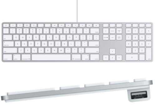 Apple Magic clavier USB + Bluetooth Finlandais, Suédois Aluminium, Blanc -  Clavier - Apple