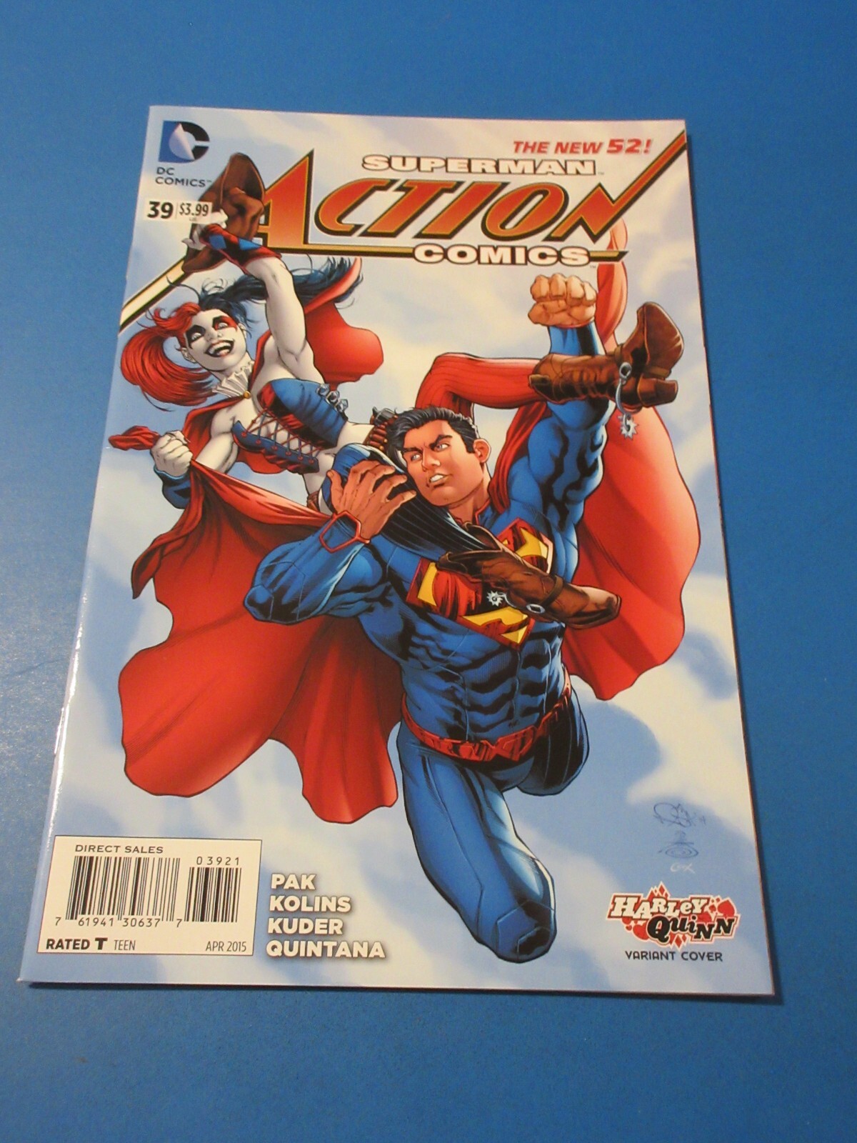 Action Comics #39 New 52 Harley Quinn variant NM gem Wow
