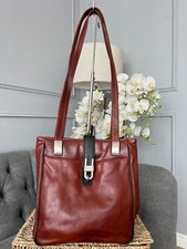 Joop vintage! Borsa a tracolla borsa in pelle marrone borsetta