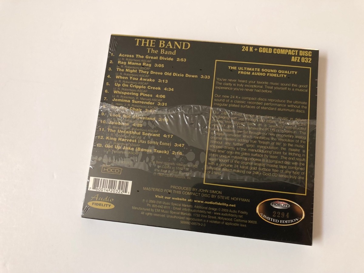 The Band - The Band(Gold CD),2009 Audio Fidelity / AFZ 032
