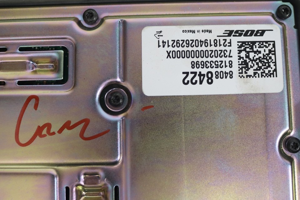 20162024 Chevrolet Camaro Radio Speaker Audio Amplifier 84088422 USED