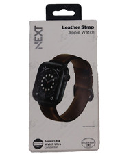NEXT Leather Band for Apple Watch 42, 44, 45mm Series 1-8  Apple Watch Ultra