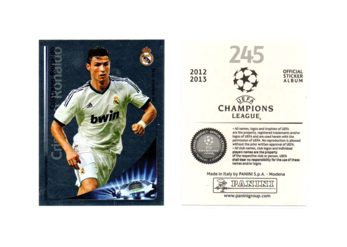 2012-2013 Panini Sticker Soccer UEFA Champions League