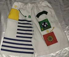 Vintage Gitano Shorts, Empirio + Great Graphics! Drawstring, Super Comfortable 