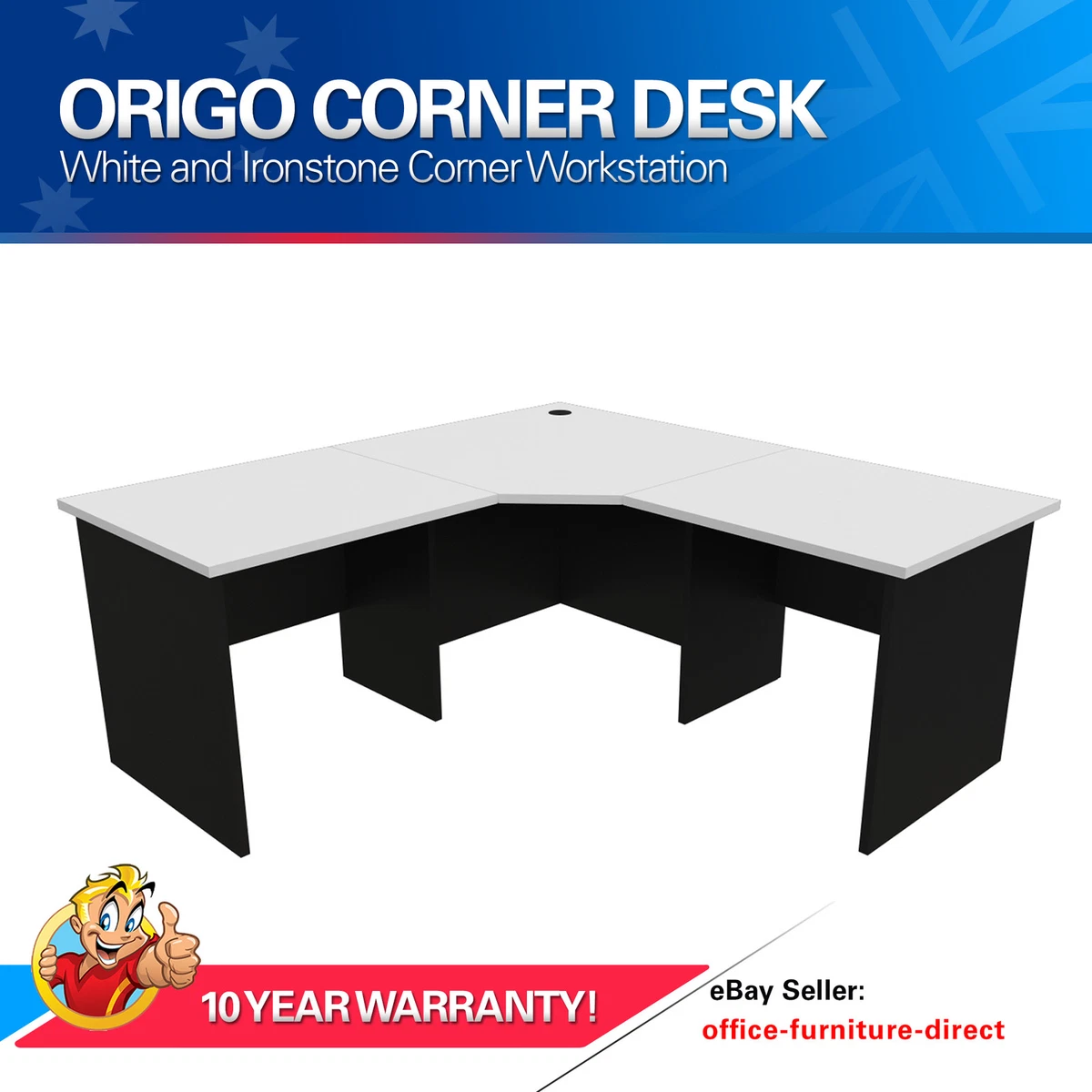 Office Desk Corner Workstation Computer Home Study Desks Office