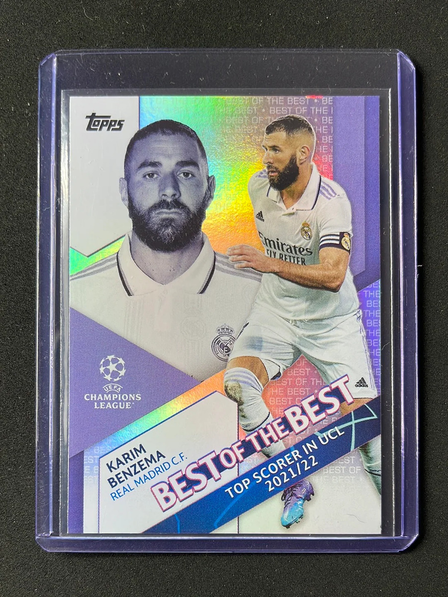 Karim Benzema 2022-23 Topps Club Competitions Best Of The Best BB