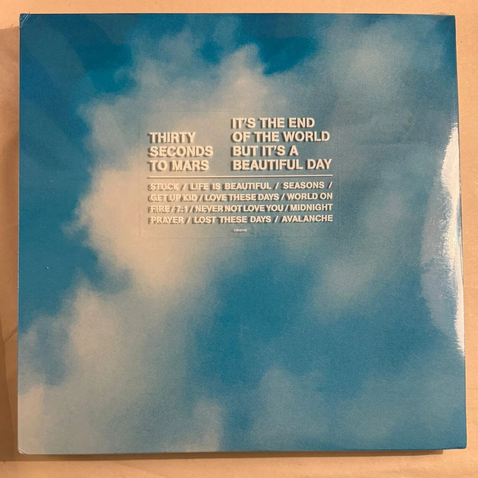 THIRTY SECONDS TO MARS – IT'S THE END OF THE WORLD BUT IT'S A BEAUTIFUL DAY -A14 - Image 2 of 3