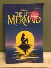 Disney's The Little Mermaid Paperback Animated Colorful Reading Book