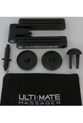 UltiMate Massager w 3 Attachments - Acupressure, Narrow & Wide - Hip, Quad, Back