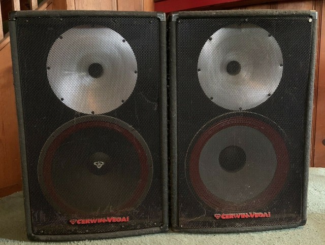 cerwin vega pa speakers