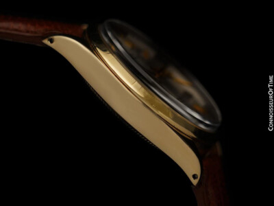 1964 ROLEX OYSTER PERPETUAL Vintage Mens 14K Gold Watch with 1964 ROLEX OYSTER PERPETUAL Vintage Mens 14K Gold Watch with