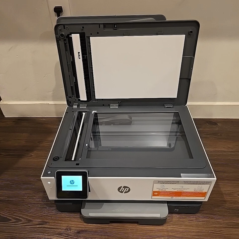 HP OfficeJet Pro 8025E All-In-One InkJet Printer No Ink TESTED - Image 2 of 4