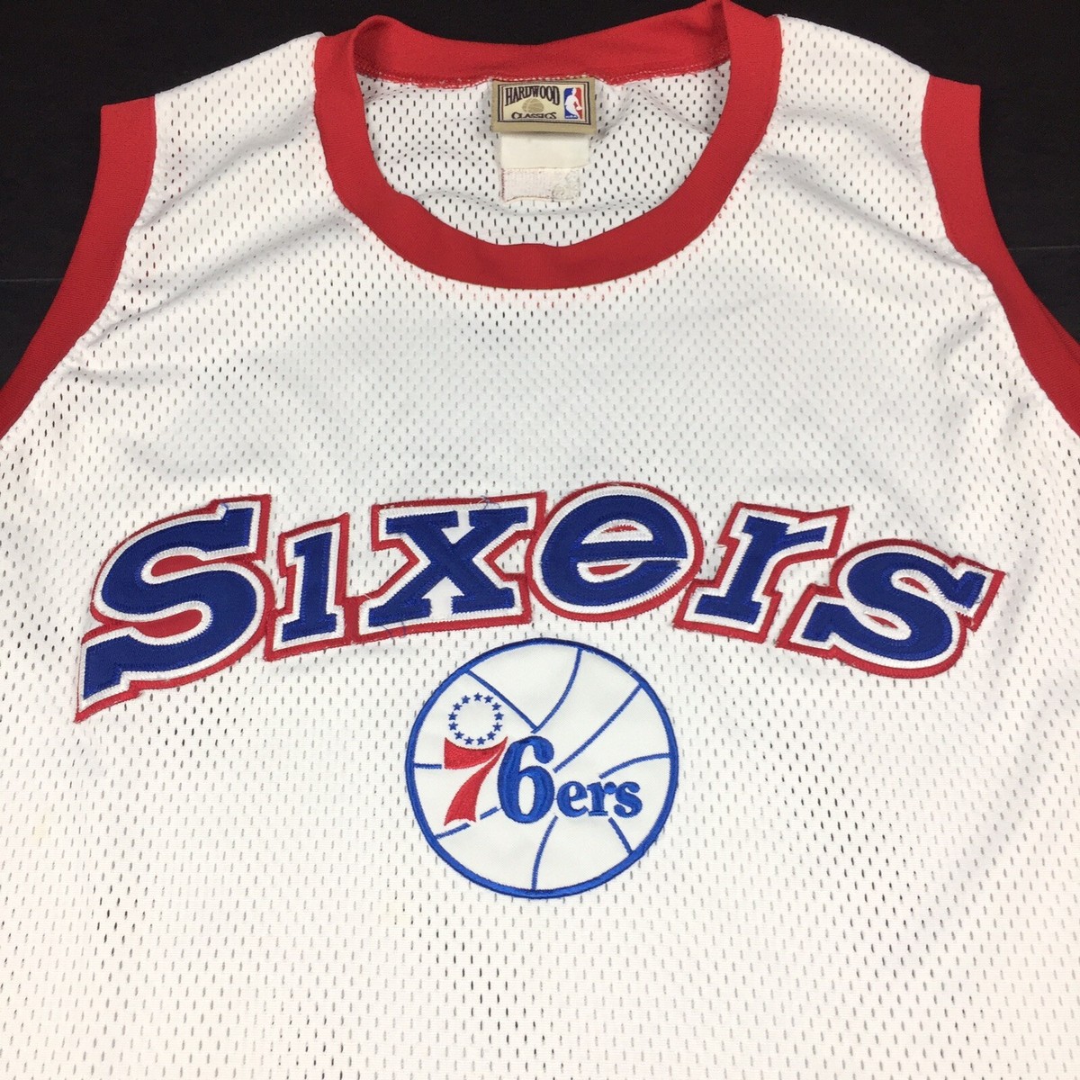 Majestic Philadelphia 76ers Hardwood Classics NBA Jersey