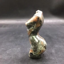 Natural Flame's stone Crystal Quartz Carved Model Figurine Healing Decorate 1Pc