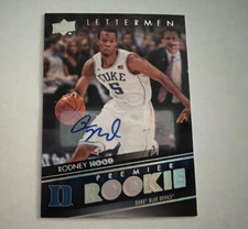 Rodney Hood 2014-15 Upper Deck Letterman Autograph #76 /15 #1
