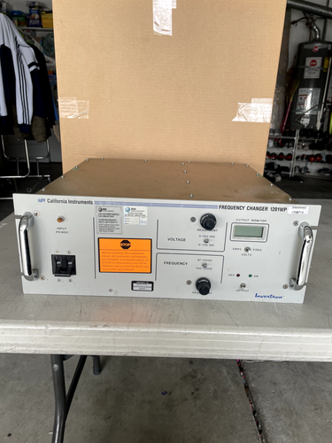 CALIFORNIA INSTRUMENTS Frequecy Changer 1201WP