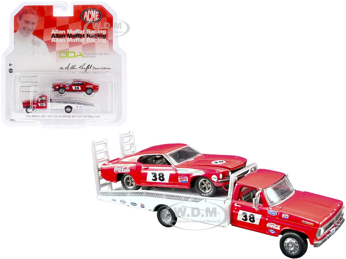 ACME 1 64 Allan Moffat Racing #38 1969 Trans Am Mustang & Ford F