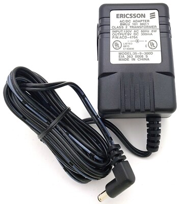 Alimentatore AC/DC 9V 300 mA Tensione di ingresso: 230VAC 50 HZ