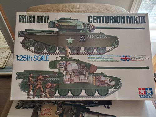 Tamiya 1:25 Scale Model Kit British Army Centurion MK III Tank
