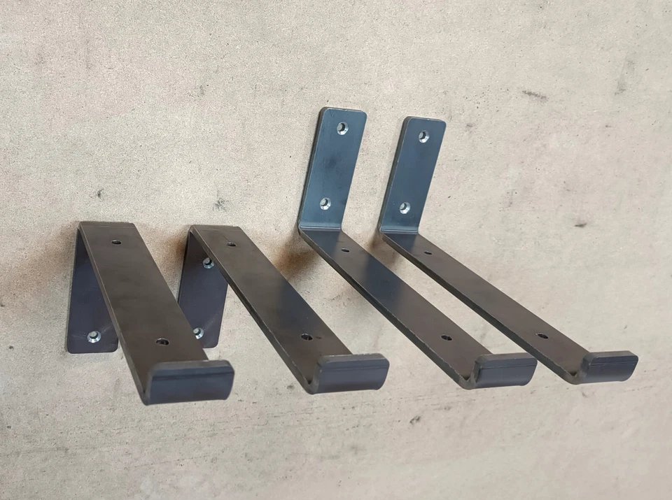 Heavy duty shelf brackets strong rustic Scaffold board brackets handmade UKmade  - Image 4 of 4