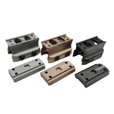DDE base T raised bracket Riser Mount Red Dot Sight Rifle Heightening