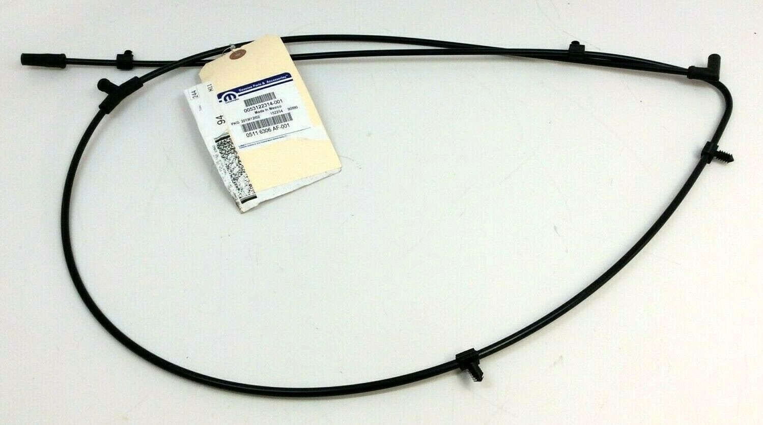 20092020 Dodge Journey Windshield Washer Fluid Nozzle Hose OEM
