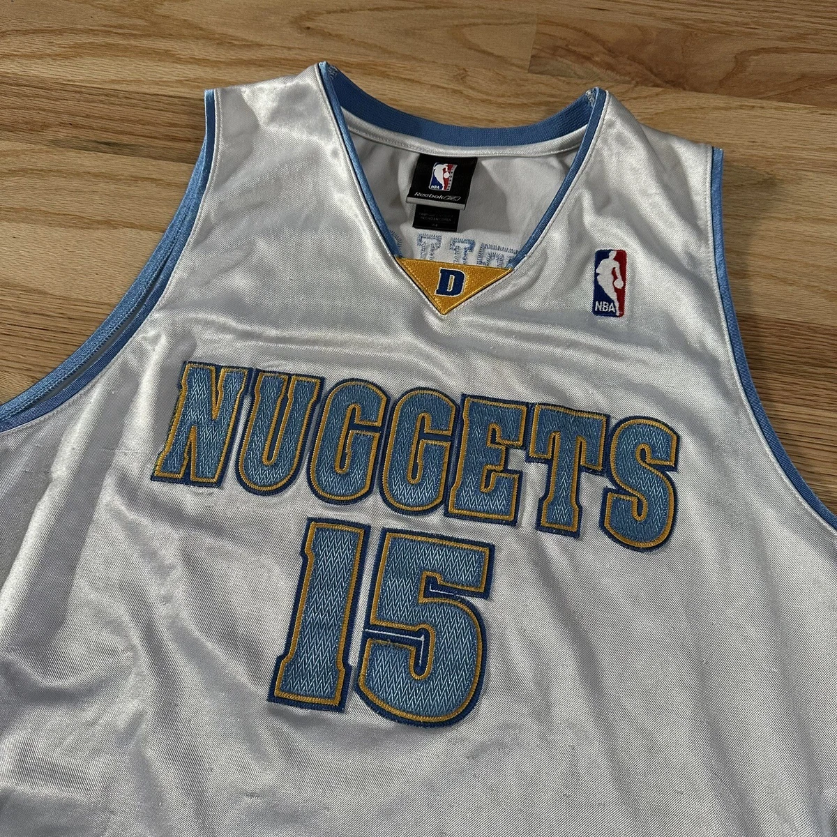 collection Authentic Denver Nuggets Carmelo Anthony Reebok Jersey
