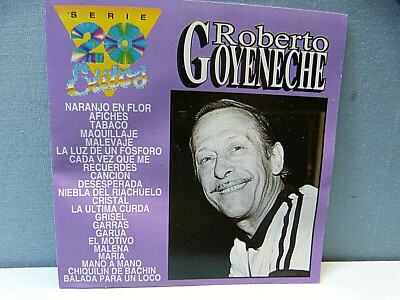 Cd : Serie 20 Exitos  Roberto Goyeneche