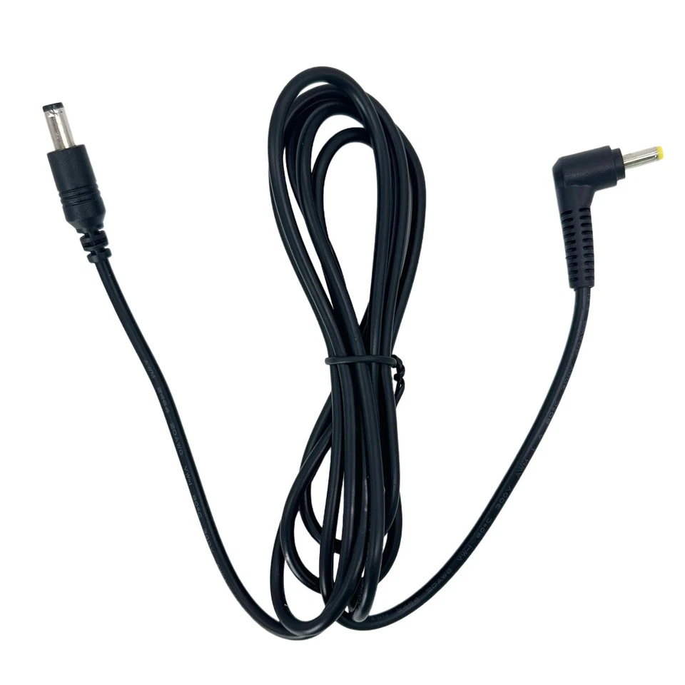 5.5mm x 2.1mm Male to 4.0mm x 1.7mm Male Angled CCTV Camera LED DC Power Cable - Image 2 of 4