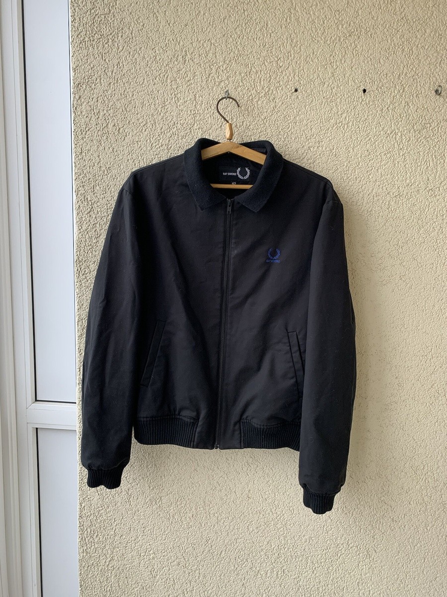 Fred Perry x Raf Simons Men's Harrington Jacket S/M Black