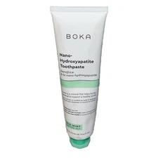 Boka Nano-Hydroxyapatite Toothpaste Fortify Enamel Ela Mint 4 Oz